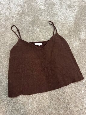 Z SUPPLY BROWN TANK TOP